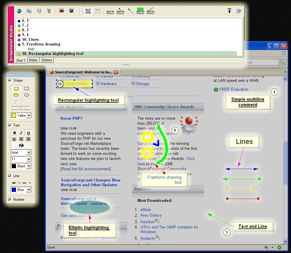 Screenshot of Screenshot Studio 1.0.17
