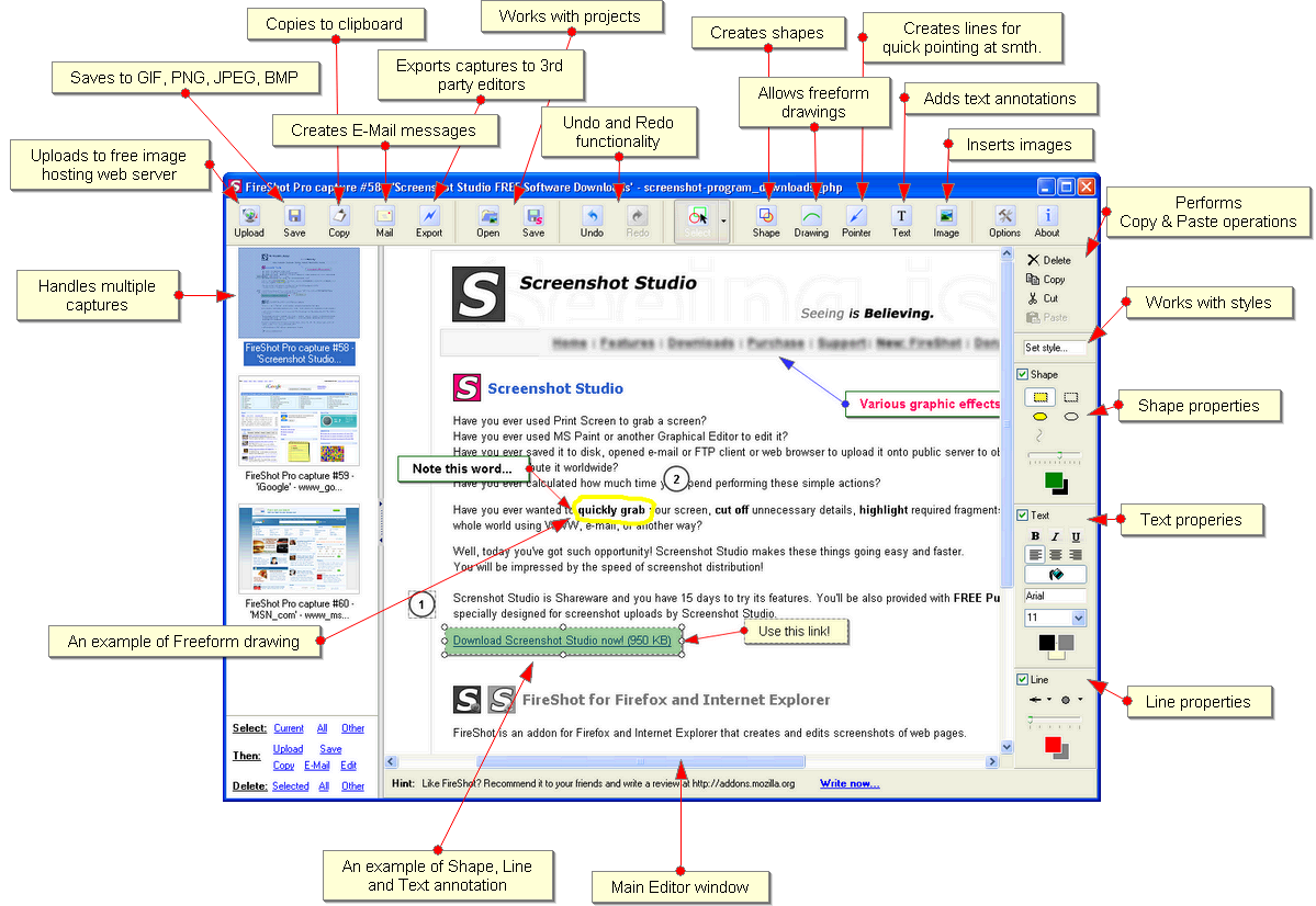 FireShot for Firefox, Seamonkey, Thunderbird screenshot