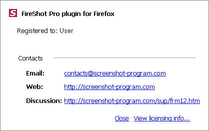 Using FireShot Pro